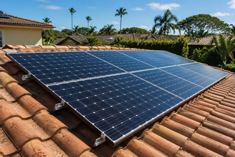 Installation de panneaux solaires à Saint-Pierre-d'Aurillac